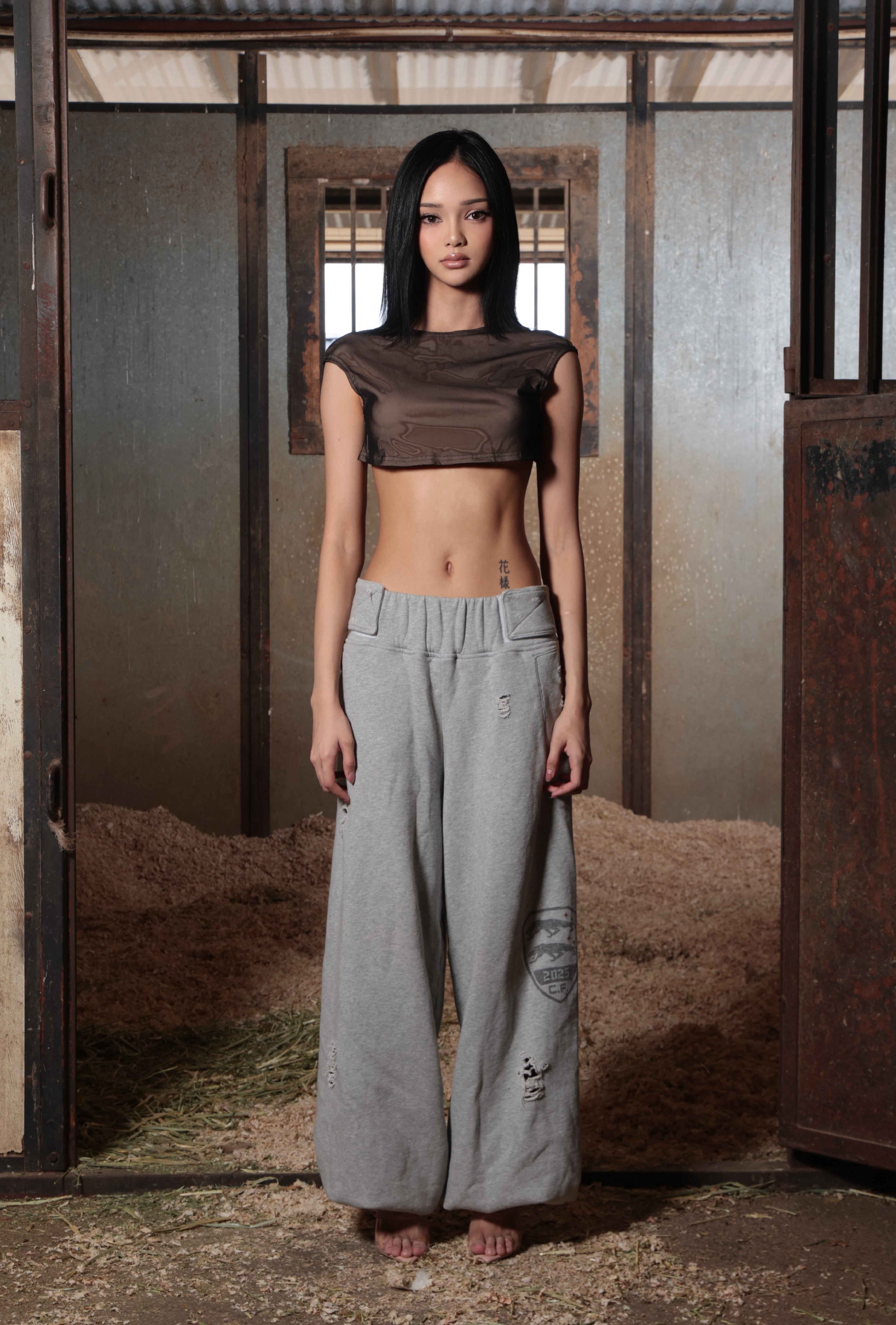 VELCRO WAIST SWEATPANTS