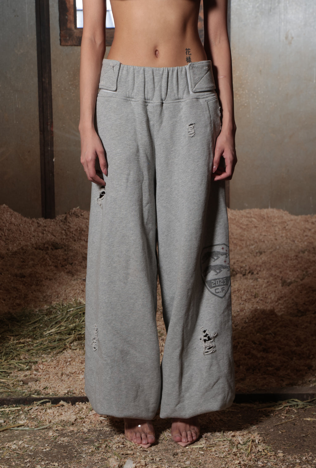 VELCRO WAIST SWEATPANTS