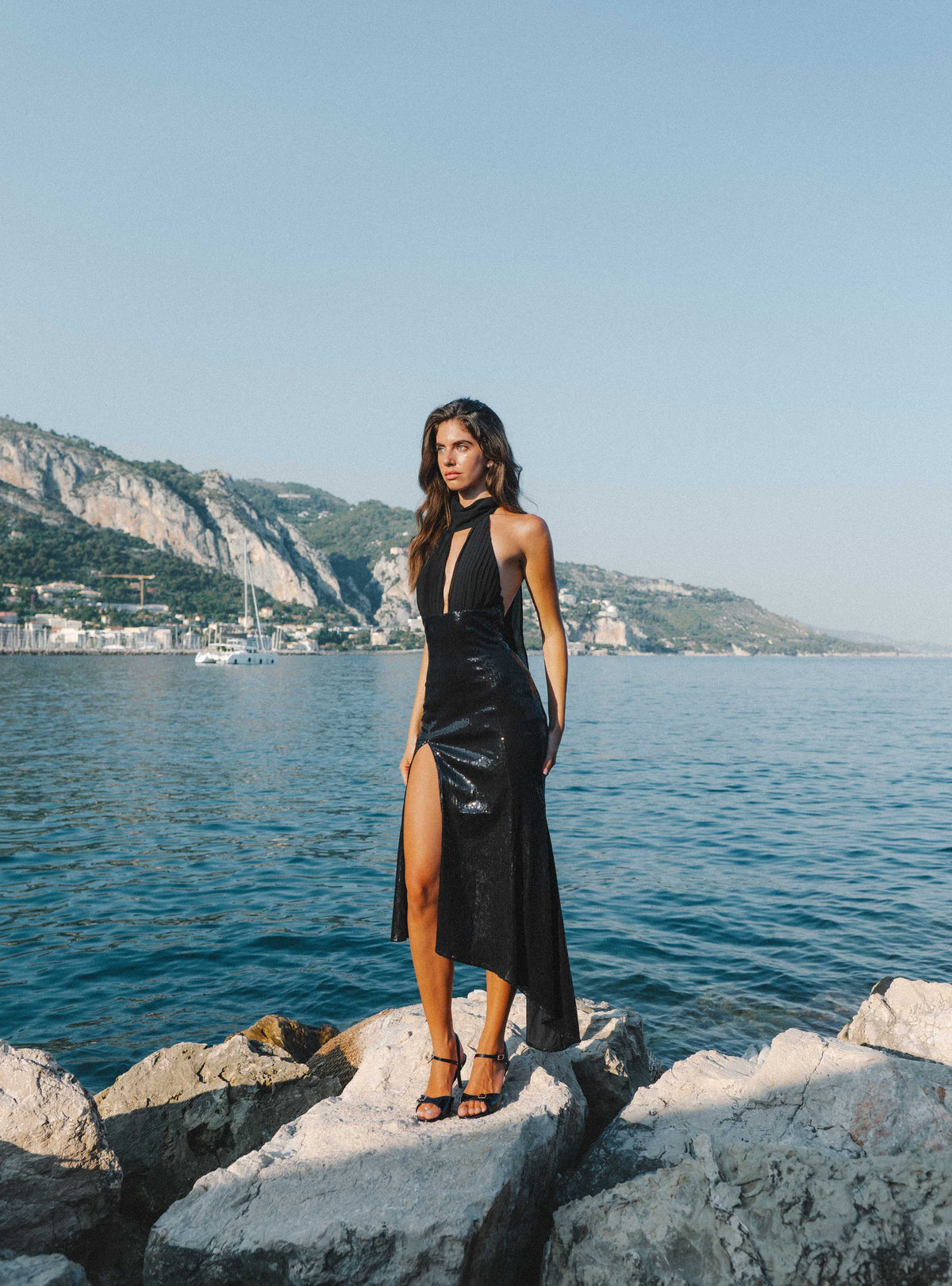 Noir Night Dress